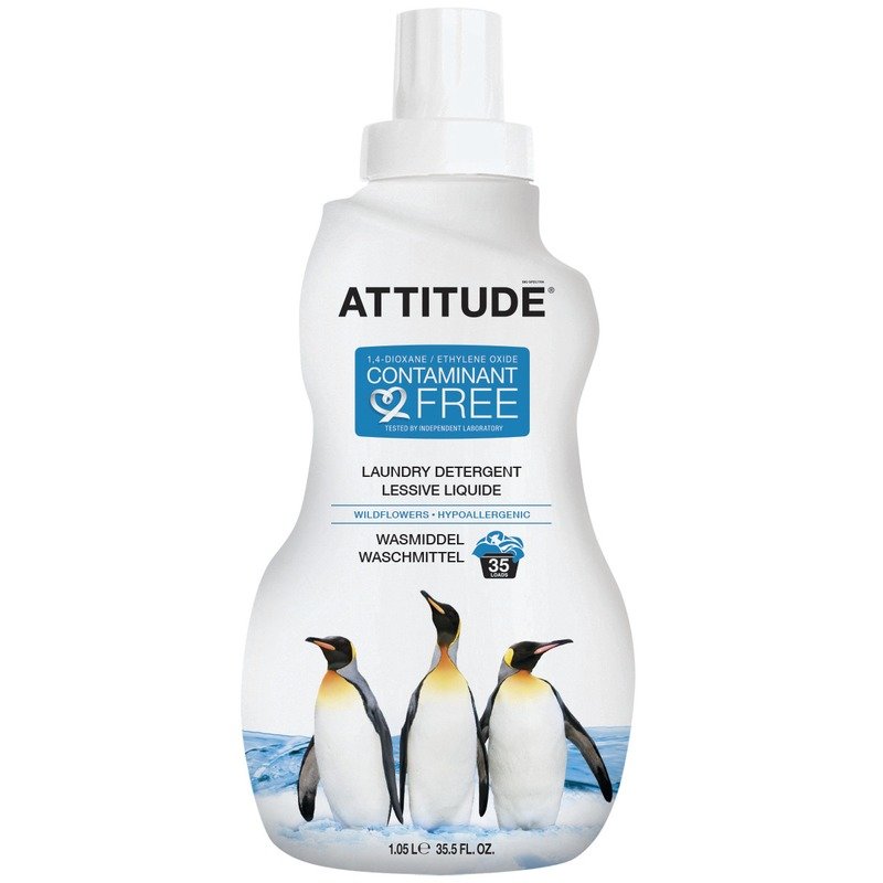 Attitude - Detergent lichid pentru rufe- 35 spalari Flori de camp din categoria Produse ECO de la Attitude