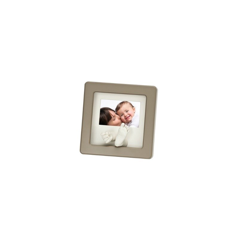 Baby Art Photo Sculpture Frame Taupe