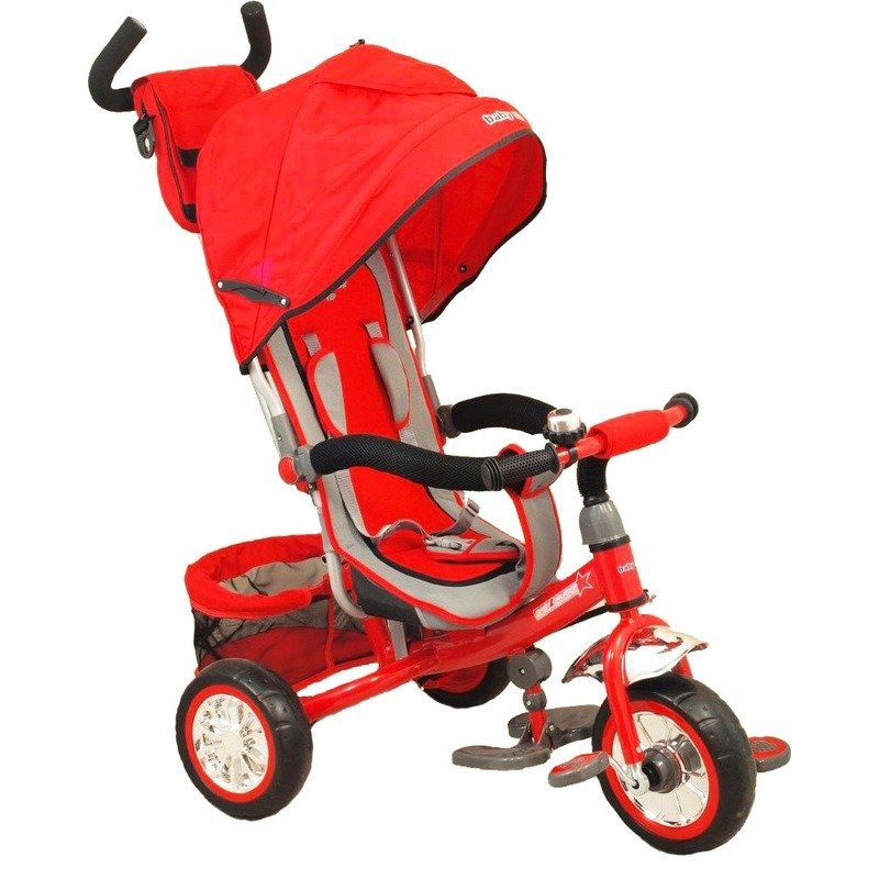 Baby Mix Tricicleta multifunctionala Sunny Steps Red din categoria Triciclete si Trotinete pentru copii de la Baby Mix