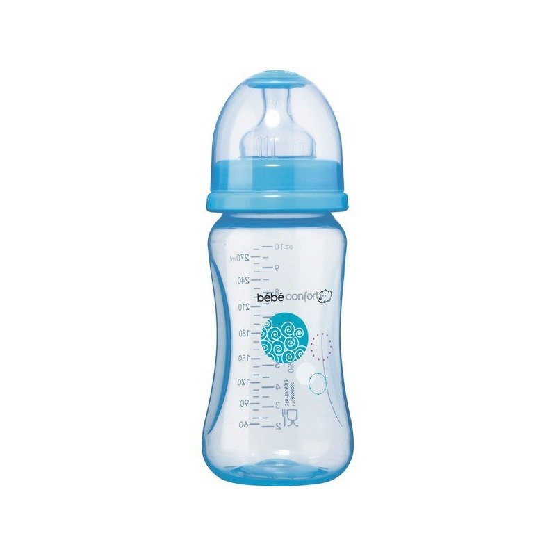 Bebe Confort Biberon Evidence PP 270 ML Tetina Silicon bleu 0%BPA din categoria Biberoane de la Bebe Confort