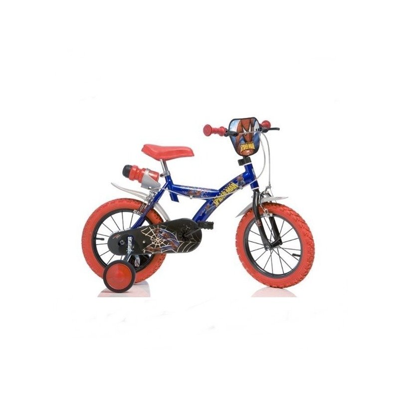 Bicicleta Spiderman 14 - Dino Bikes din categoria Biciclete copii de la Dino Bikes