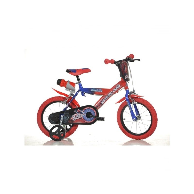Bicicleta Spiderman 16 - Dino Bikes din categoria Biciclete copii de la Dino Bikes