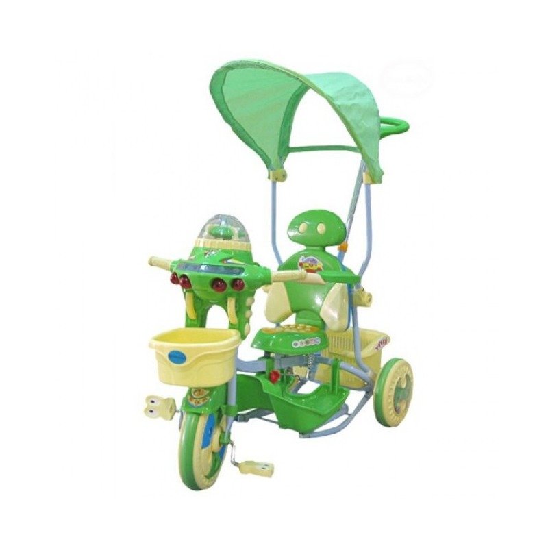 EURObaby Tricicleta EURObaby 2890AC - Verde din categoria Triciclete si Trotinete pentru copii de la EuroBaby
