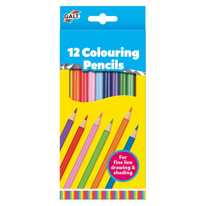 Galt Set 12 creioane de colorat din categoria Pictura si desen de la Galt