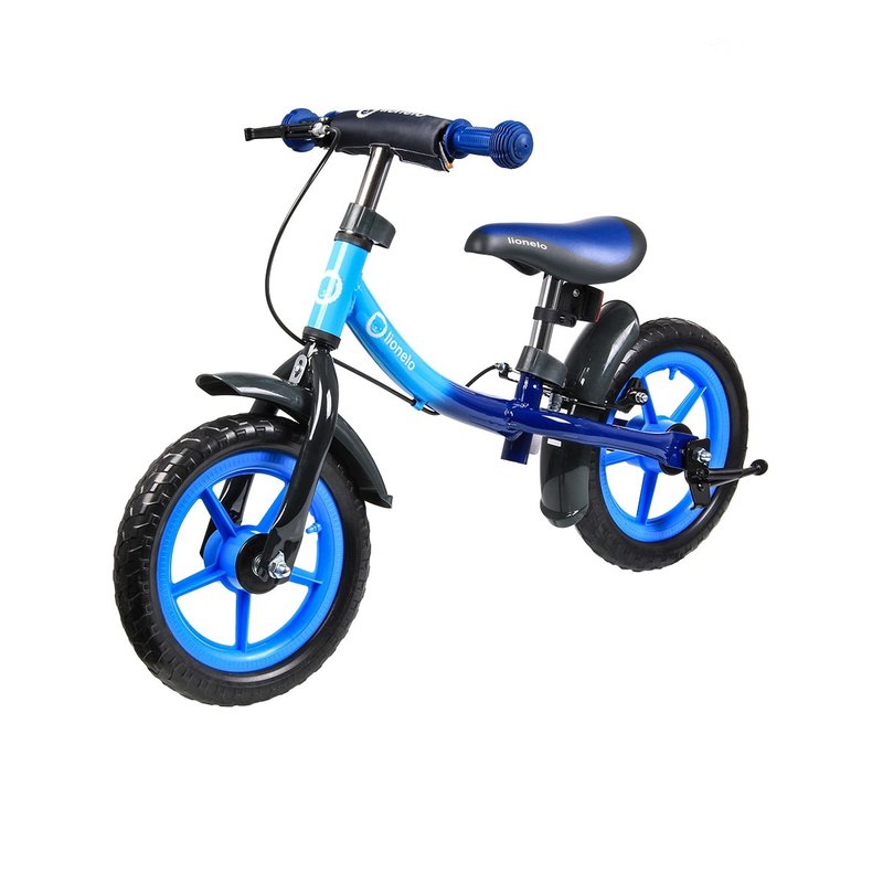Lionelo Bicicleta fara pedale Dan Plus Blue Chameleon din categoria Biciclete copii de la Lionelo