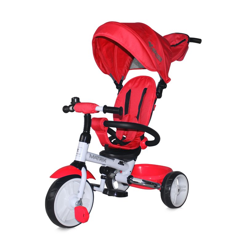 Lorelli tricicleta MATRIX Red din categoria Triciclete si Trotinete pentru copii de la Lorelli