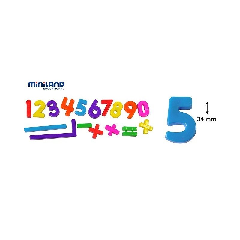 Miniland Numere magnetice Miniland 162 buc din categoria Jucarii educative de la Miniland