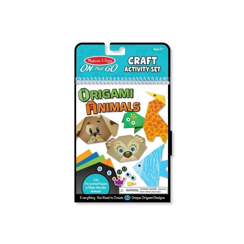 Melissa & Doug Origami Animale Colorate din categoria Jucarii creative de la Melissa & Doug
