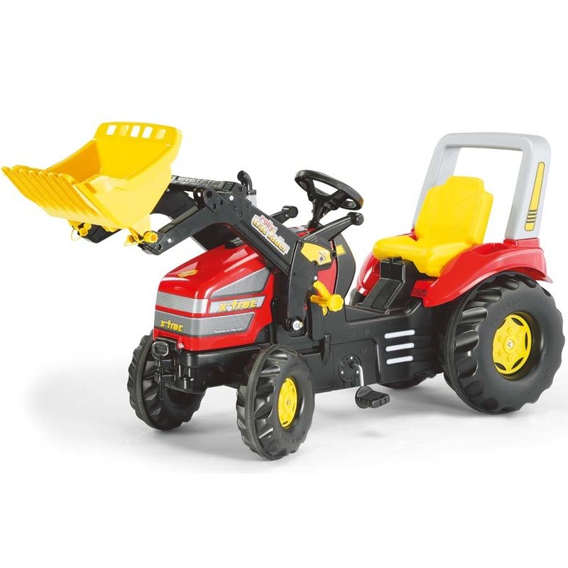 Rolly Toys Tractor cu pedale si cupa copii 046775 Rosu din categoria Vehicule pentru copii de la Rolly Toys