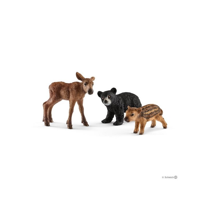Schleich Set figurine Puii De Animale De Padure din categoria Figurine copii de la Schleich