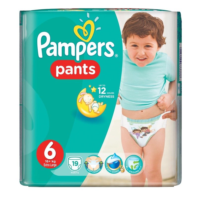 Scutece Pampers Active Baby Pants 6 Carry Pack 19 buc din categoria Scutece bebelusi de la Pampers