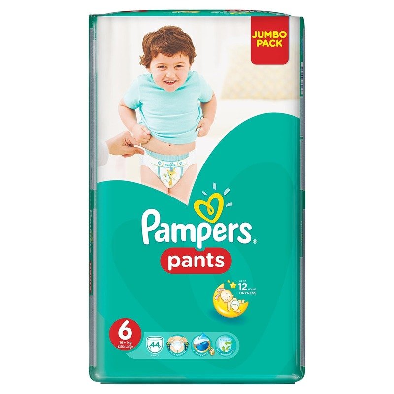 Scutece Pampers Active Baby Pants 6 Jumbo Pack 44 buc din categoria Scutece bebelusi de la Pampers