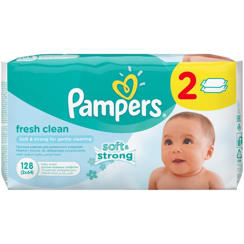 Servetele umede Pampers Baby Fresh 128 buc din categoria Scutece bebelusi de la Pampers