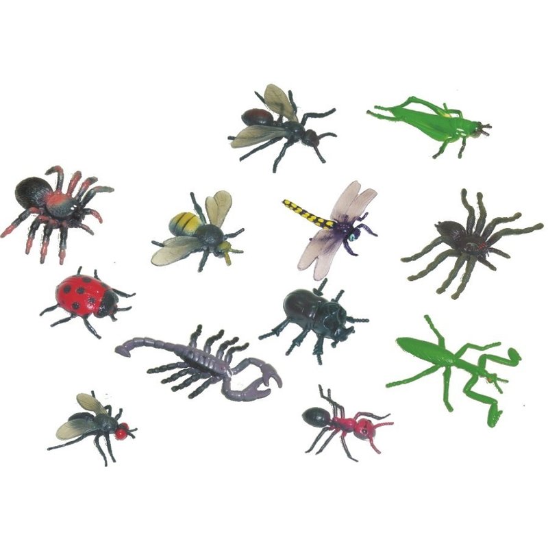 Miniland Set de 12 figurine Insecte Miniland