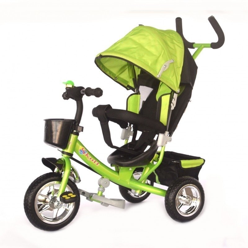 Skutt Tricicleta AGILIS Green din categoria Triciclete si Trotinete pentru copii de la Skutt